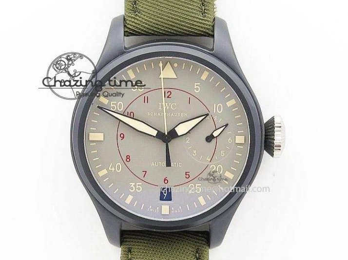 MIROTIME 0327 Snug Portofino IW391022 SS ZK 1:1 Best Edition White Dial Gold Markers On Black Leather Strap A 7130